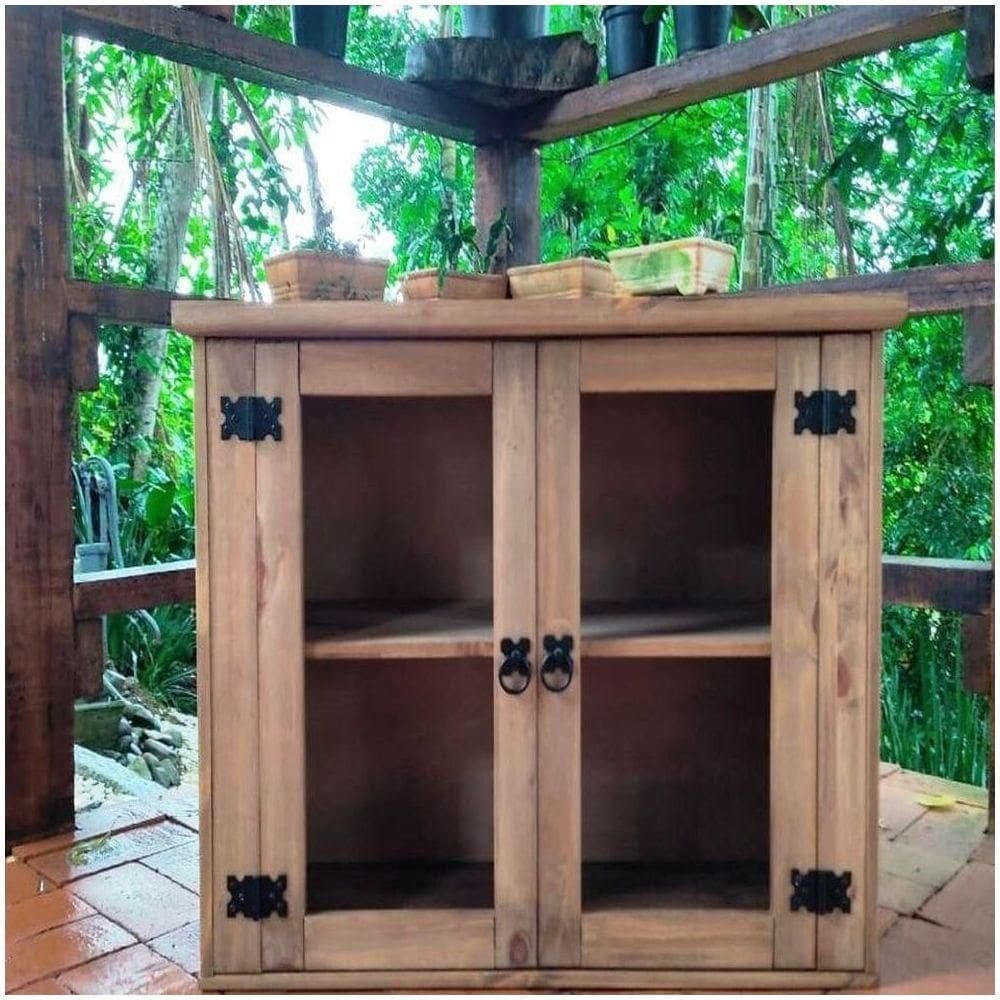 Aéreo 0,80 Cm De Madeira Maciça 62x80x30 Móveis Rio Negrinho