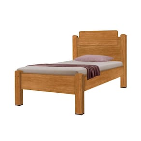 Cama Solteiro Ripada São Petersburgo Nature Com Colchão