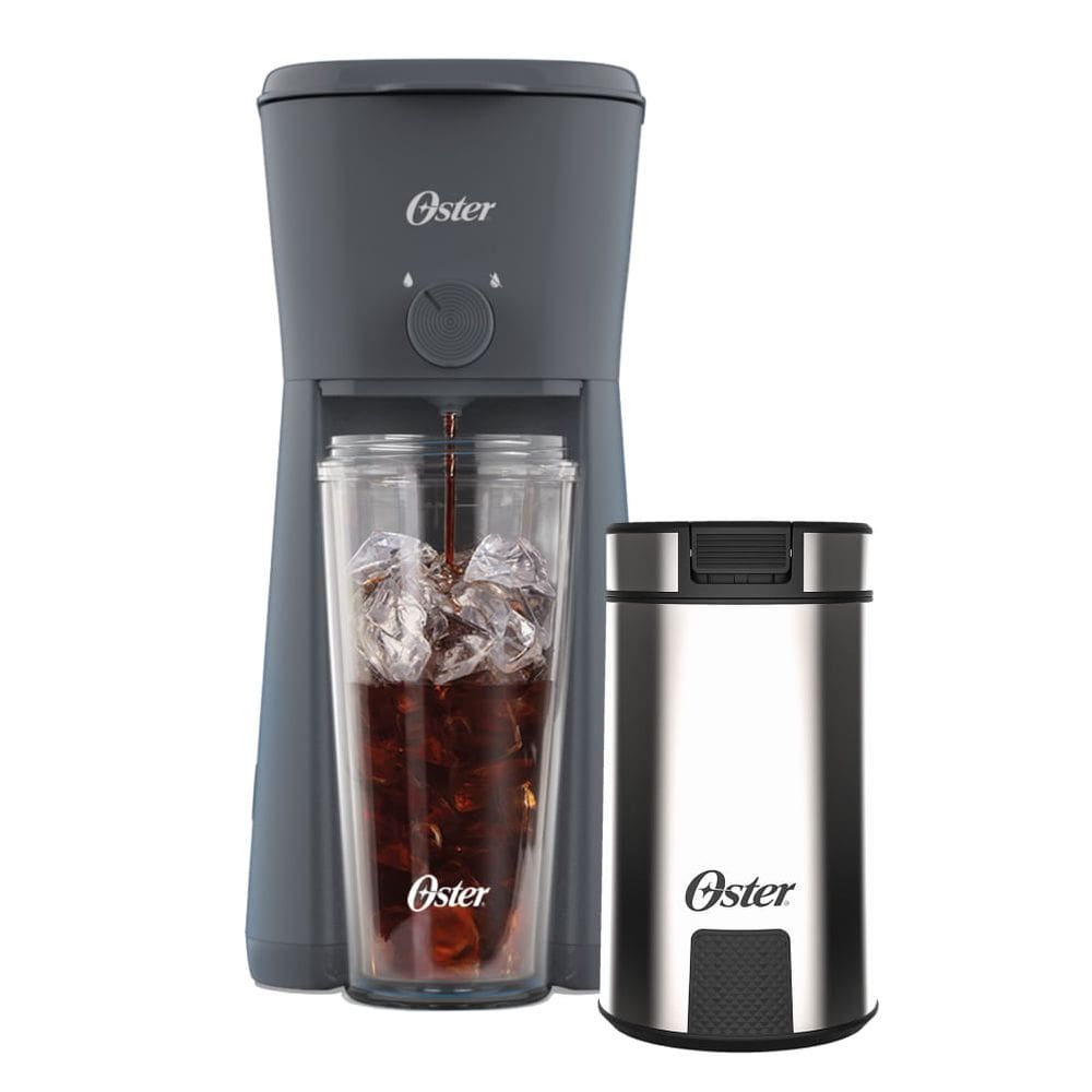 Kit Café Gelado - Cafeteira Iced Coffee e Moedor de Café Oster