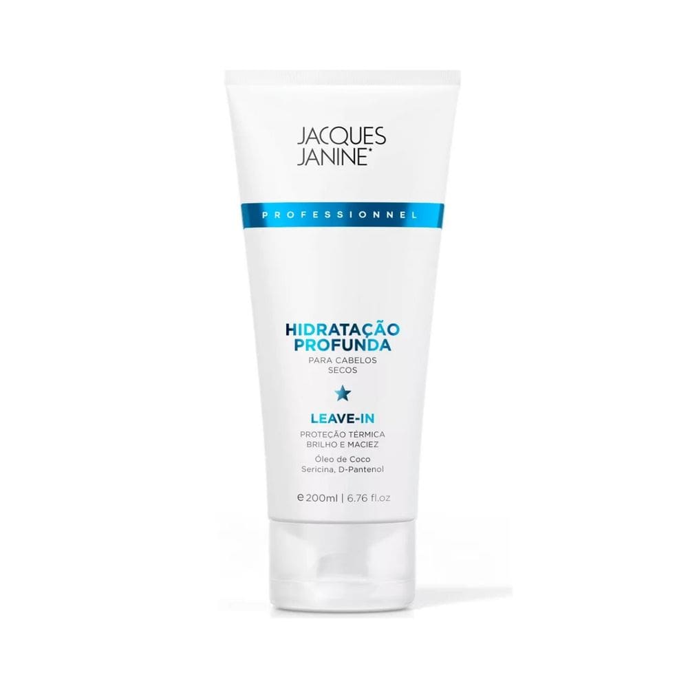 Creme Leave-In Hidratação Profunda 200ml Jacques Janine