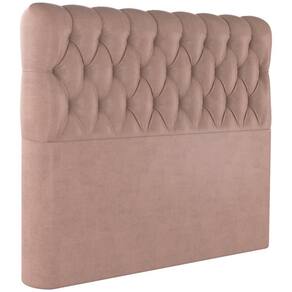 Cabeceira Queen 158 Cm Vegas Veludo Rose Soon Rose