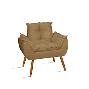 Cadeira Poltrona De Amamentação Quarto Bebê Jl Decor capuccino