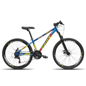 Bicicleta aro 26 Freeride PROX Mandrake 21V Tipo Viking Freio a Disco Vmaxx