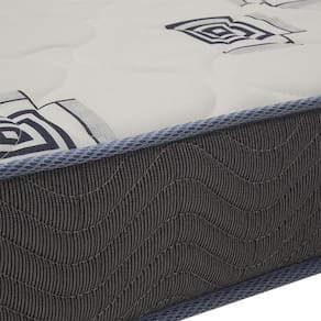 Cama Solteiro Simba Pés Amadeirado com Colchão D33 - Reller Móveis