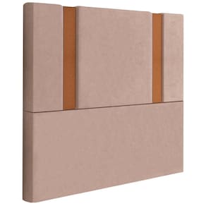 Cabeceira Solteiro 88 Cm Veron Veludo Rose Soon Rose
