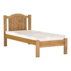 Cama Solteiro Grécia Mel Para Colchão 78 Cm Ou 88 Cm