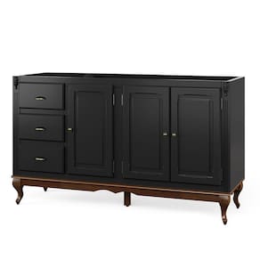 Balcão De Pia Para Cozinha Hannover - M560703 Largura 160cm Cor Laca - Preta