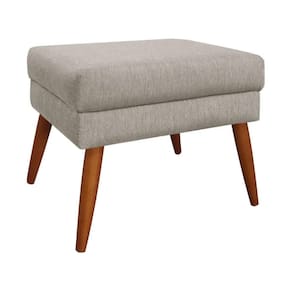 Puff Decorativo Itália Material Linho Speciale Home Carvalho