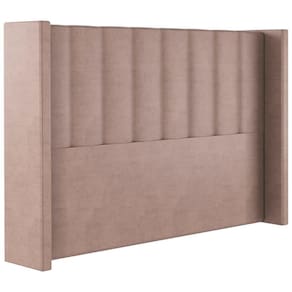 Cabeceira Casal 138 Cm Barcell Veludo Rose Soon Rose