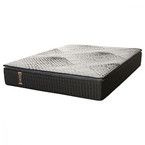Colchão Casal Hellen Laguna 1,58x1,98x0,27cm Preto Com Cinza