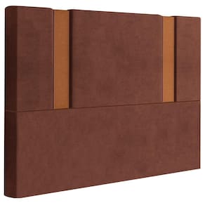 Cabeceira Queen 158 Cm Veron Veludo Terracota Soon Terracota