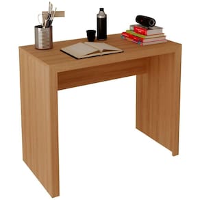 Escrivaninha Mesa Escritorio Me4139 Amendoa