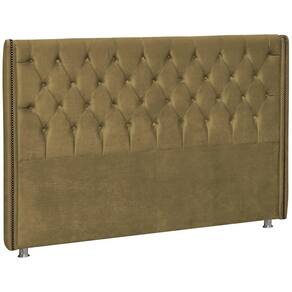 Cabeceira Casal 140 Cm Firezz Veludo Sl 945 Peer Sl 945