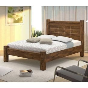 Cama De Casal Imperial 1,40 Malbec - Vitamov