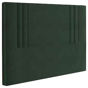 Cabeceira Casal 138 Cm London Veludo Verde Soon Verde