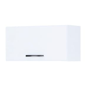 Armário Aereo Para Lavanderia 60cm 1 Porta Branco - Ajl
