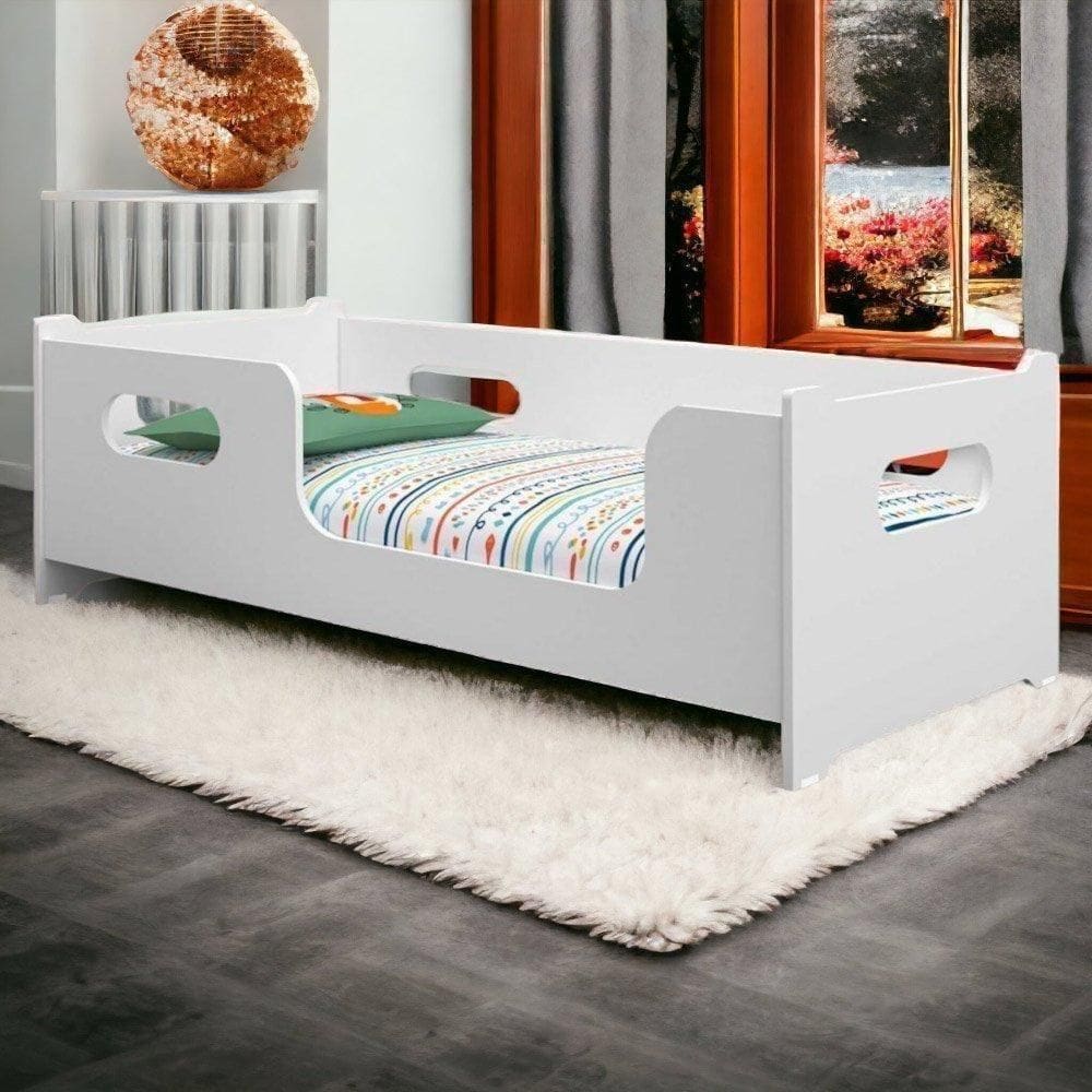 Cama Montessoriana Solteiro Branca Gabrielli