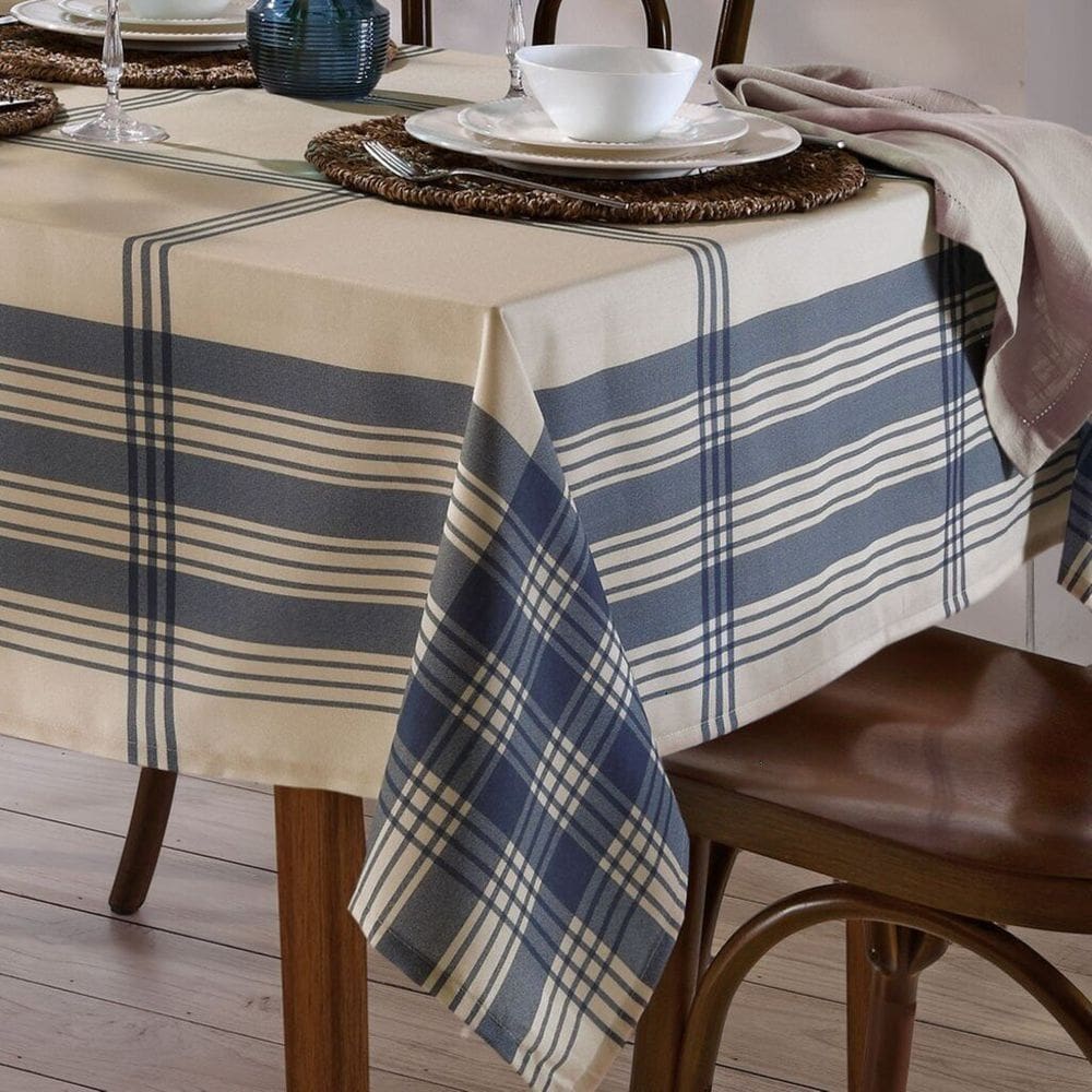 Toalha Mesa Retangular 6 Lugares Döhler Limpa Fácil 140 x 210 cm