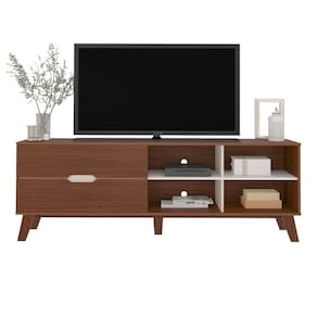 Rack Para Tv Até 75" Verona Cedro/off White Artely Cedro/off White