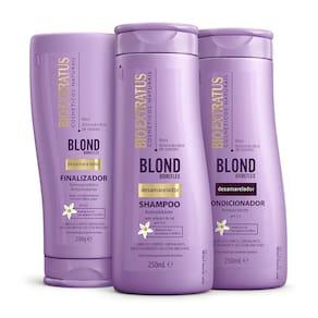 Kit Bio Extratus Blond Bioreflex Shampoo, Condicionador e Finalizador