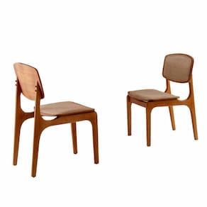Conjunto Com 2 Cadeiras Malta Moderna Mobília Linho Palha-cinam.imbuia