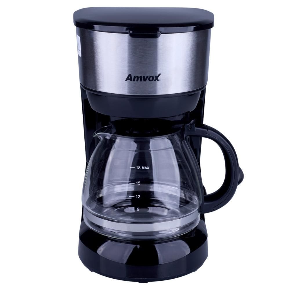 imagem-Cafeteira Elétrica 18 Xícaras Amvox ACF227 Inox 220V