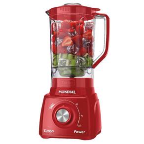 Liquidificador com Filtro Mondial L99 FR 500W 2,2L Vermelho 220V