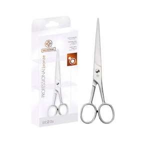 Tesoura Cabelo Fio Laser Bronze Mundial BC 344 7 Polegadas