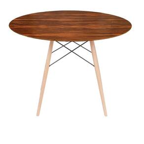 Mesa Eames Eiffel Redonda 120cm - Pau Ferro