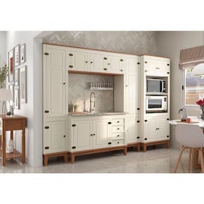 Cozinha Modulada 5 Peças - Off White