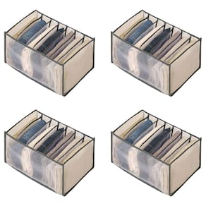 4 Colmeia Organizadora 9 Divisórias Guarda Roupa 36X25X20