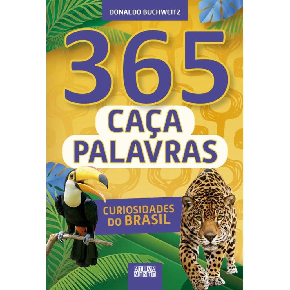 365 caça-palavras - curiosidades do Brasil