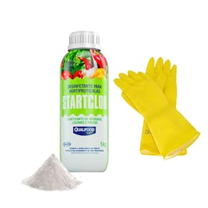 Desinfetante Sanitizante P Luva Latex Legumes E Frutas