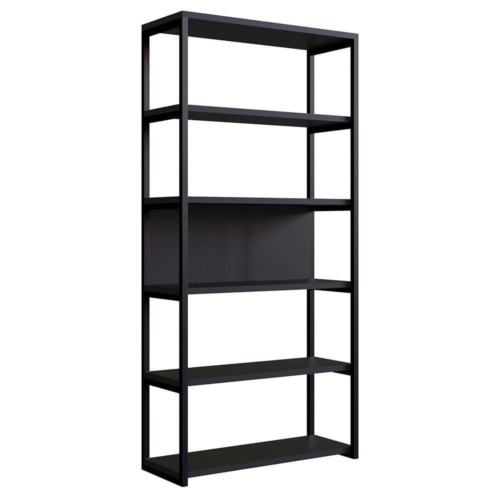 Estante Oxford 90x35cm - Preta