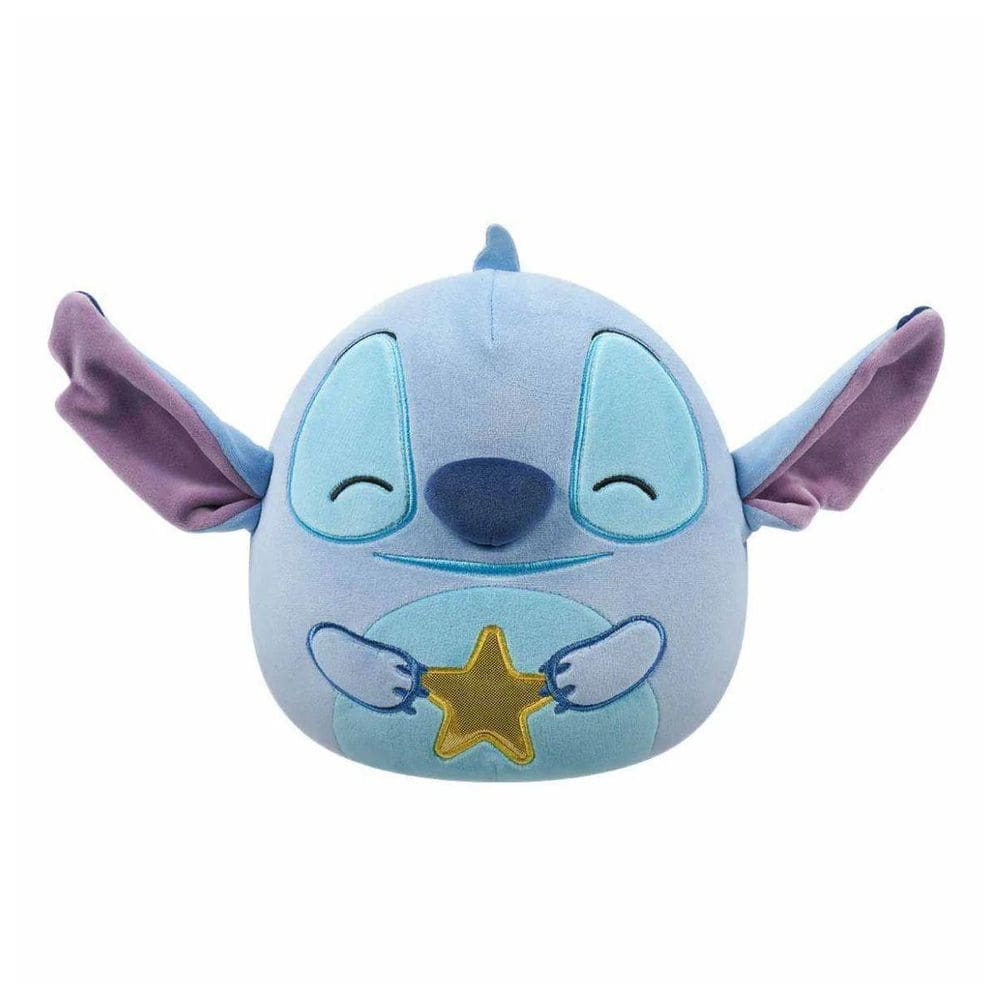 Pelúcia Stitch Squishmallows Estrela 20Cm Azul Plush Sunny