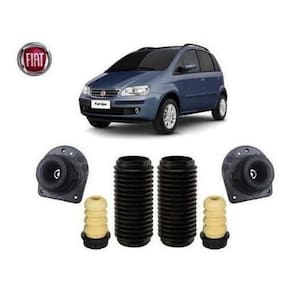 2 Kit Fiat Idea 2005/16 Coxim Batente Amortecedor Dianteiro 2012 2013 2014 2015 2016