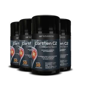 4X Cartflen C2 Colageno Tipo Ii 30Comp Hf Suplementos