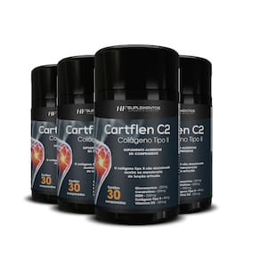 4X Cartflen C2 Colageno Tipo Ii 30Comp Hf Suplementos