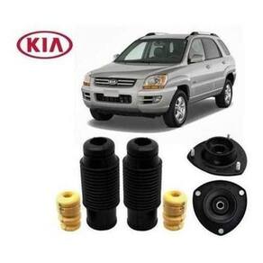 Kit Coxim Batente Suspensão Dianteira Kia Sportage 2005 2006 2007 2008 2009 2010