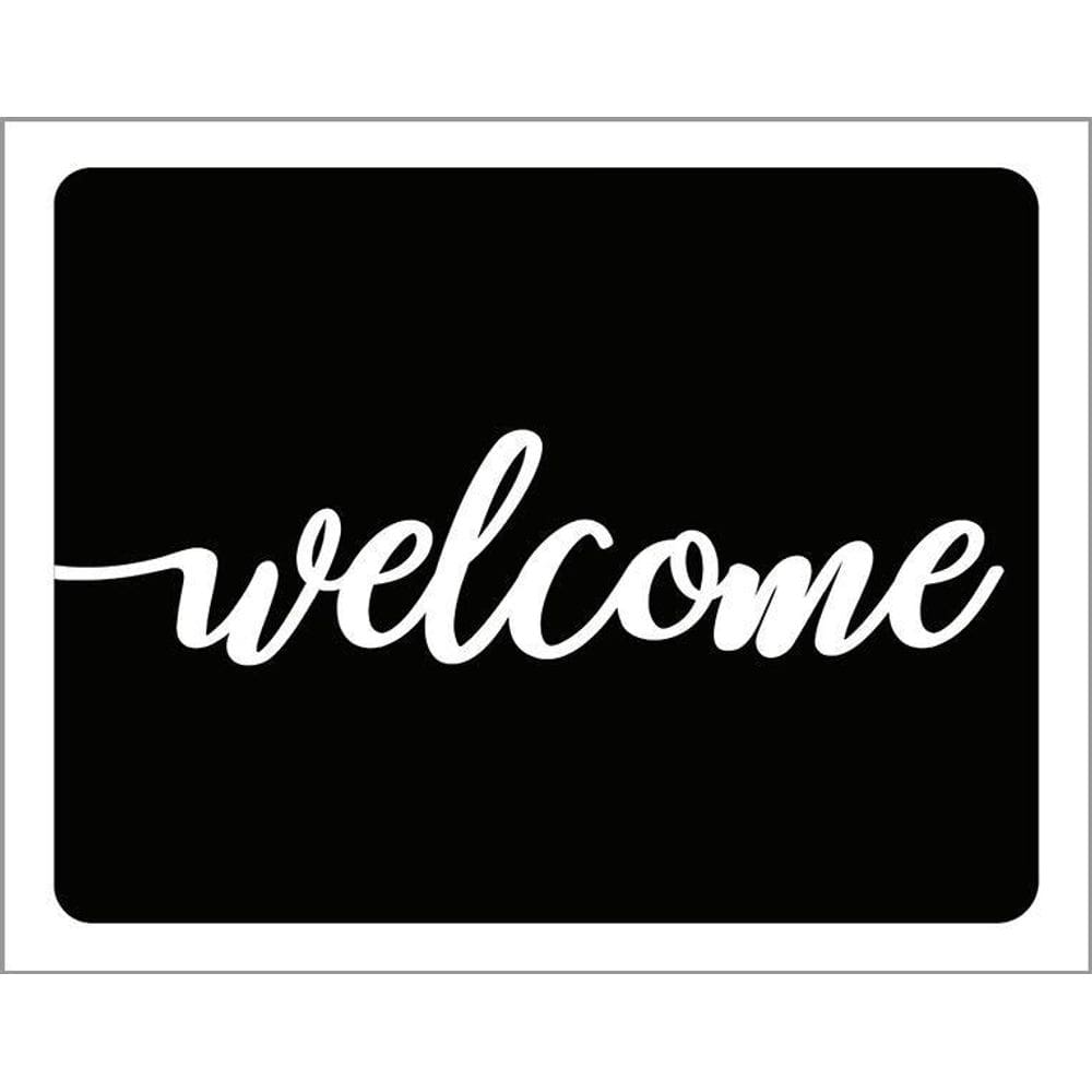 Placa Decorativa - Welcome 36X46