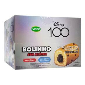 Bolinho S/ Gluten Baunilha Gotas De Choc 12X35G Vitao
