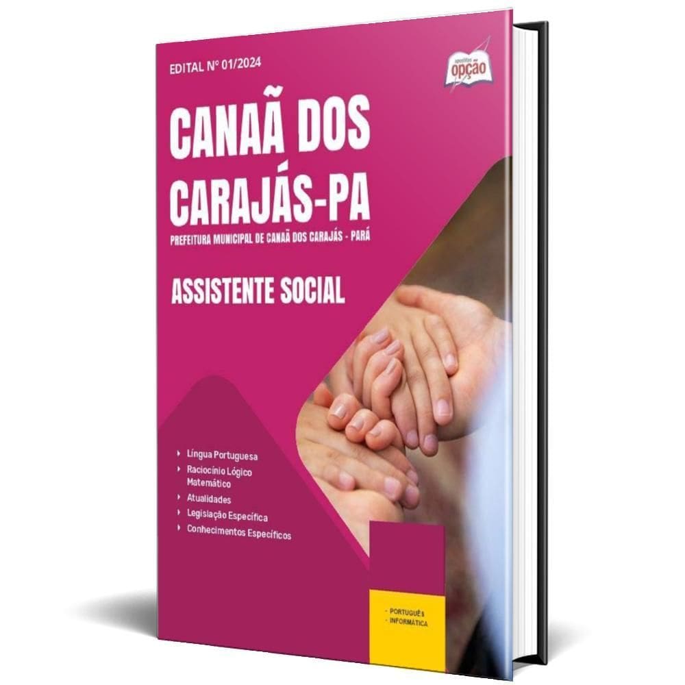 Apostila Prefeitura Canaã Dos Carajás Pa 2024 Assistente