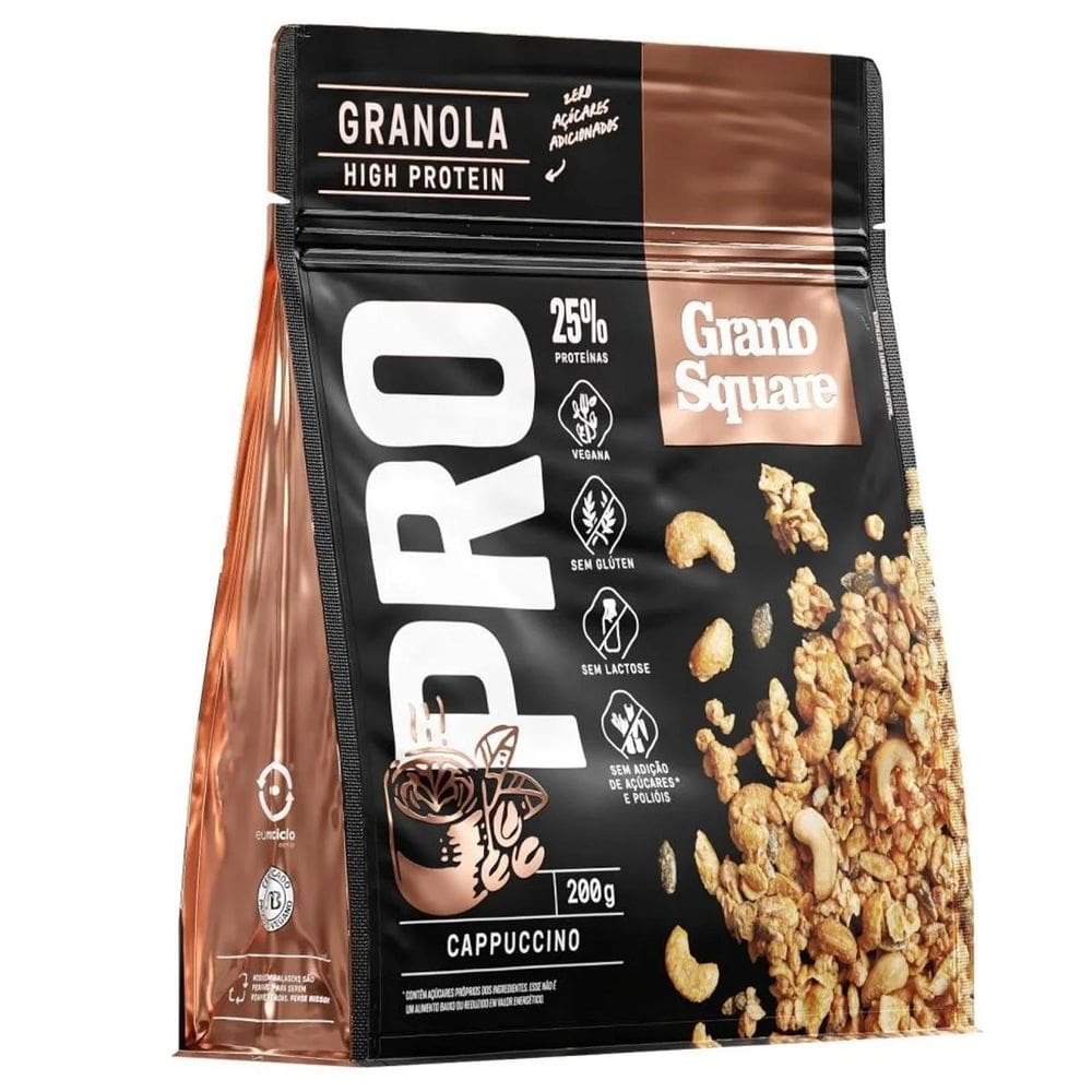 Granola Granosquare Proteica Cappuccino 200G