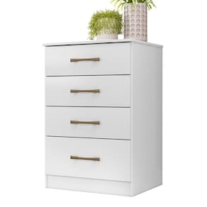 Cômoda Ms913 4 Gavetas Branco - Moval Branco