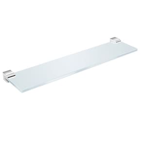 Kit com 3 Praleteira de Acrílico 60cm Tempo Roca Cromado