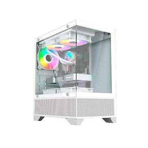 Gabinete Gamer Branco Mid Tower Opera Snow M-Atx- Liketec