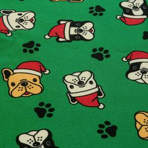 Tecido Oxford Natal Estampado Natalino Toalha Mesa 4 Metros