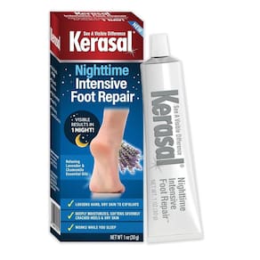 Kerasal Nighttime Intensive Para Calcanhar Rachado/Pés Secos