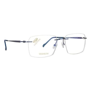 Óculos Armação Stepper Si-83546 F055 Masculino Balgriff Azul
