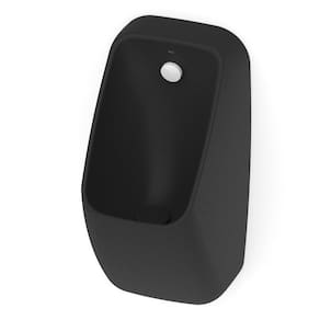 Kit com 2 Mictório Rimless com Entrada Traseira Proton Square Roca Matte Black